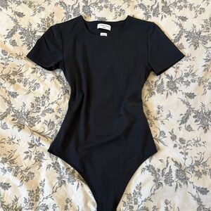 Aritzia Contour Black Bodysuit